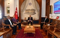 Başkan İlik, Vali Şahin’i Ziyaret Etti