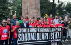 Eğitimsen Atatürk alanında.