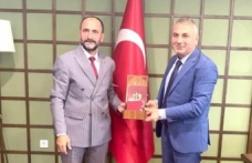 İlçe başkanı akkoç kaymakam kotanı ziyaret etti.
