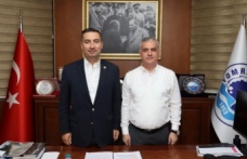 Milletvekili akburak Başkan bıyık’ı ziyaret etti
