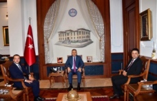 Ziraat katılım’dan vali Şahin’i ziyaret