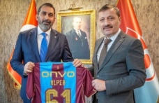 MHP Trabzon İl Başkanlığı’ndan kulübümüze ziyaret