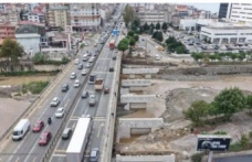 Akçaabat-düzköy yolunda trafik kazası 1.Yaralı.