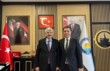 Başkan Aşık Başkan Çebi’yi ziyaret etti.