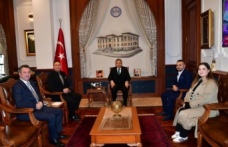 Başkan Başer Vali Şahin’i ziyaret etti.