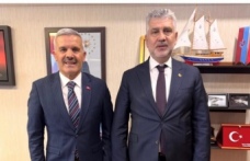Başkan Erbaşaran milletvekili Büyük Aydın’ı ziyaret etti.