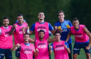 Akşam antrenmanımız tamamlandı