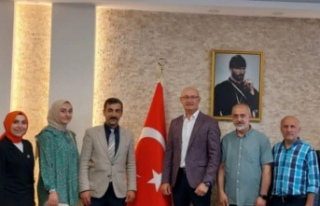 Başkan Buzdağ müdür sağlamı ziyaret etti.