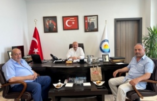 Başkan Çebi’yi ziyaret.