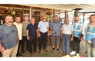 Başkan Kara TESOB ekipleriyle denetime katıldı,...