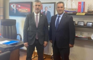 Başkan Nuhoğlu milletvekili Büyükaydın’ı ziyaret...