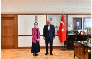 Başkan Sürmen’den Başkan zorluoğlunu ziyaret.