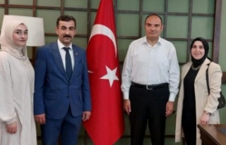BBP’den kaymakam demir kale’ye ziyaret.