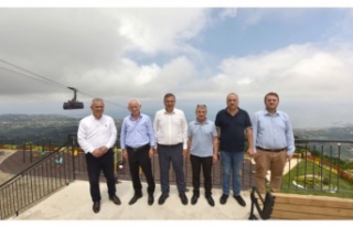 Beşikdüzü Teleferiği Trabzon turizmine çeşitlilik...