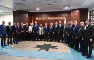 Fındık tanıtım grubu Bakan yumaklı ziyaret etti.