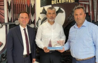 Milletvekili büyükaydın Başkan Nuhoğlu’nu ziyaret...