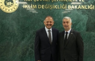 Milletvekili Koç Bakan Özhaseki’yi Ziyaret etti.