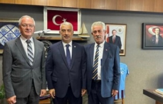 Milletvekili koçu başkanlar ziyaret ettiler.