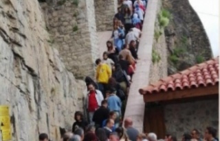 Sümela manastırına rekor ziyaret