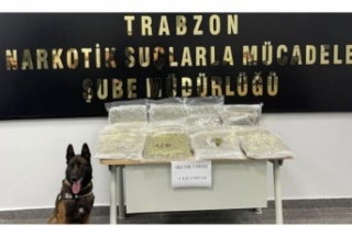 Trabzon polisinden uyuşturucu operasyonu