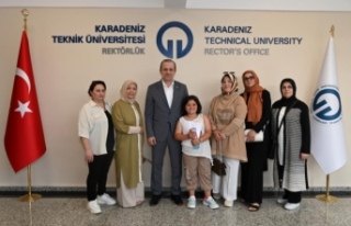 Trabzon Yaşamak Güzel Derneği Heyeti Üniversitemizi...