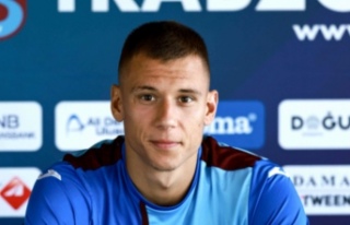 Yeni transferimiz Filip Benkovic basın mensuplarının...