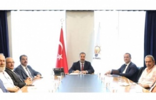 Akçaabat’lılar Milletvekili Şen’i Ankara’da...