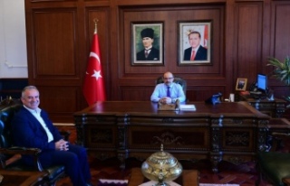 Borsa başkanı Erkan Vali ustaoğlu’nu ziyaret...