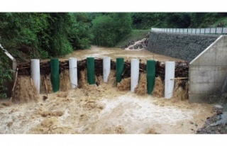 Giresun'daki taşkınlarda erken uyarı sistemi...