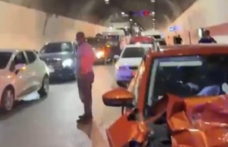 Maçka’da trafik kazasında motosiklet sürücüsü...