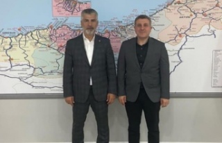 Milletvekili büyükaydın bölge müdürü Aşık’ı...