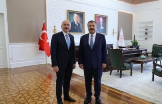 Milletvekili Karaismailoğlu Bakan Koca’yı ziyaret...