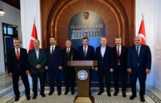 Cumhurbaşkanı Yardımcısı Cevdet Yılmaz, Trabzon...