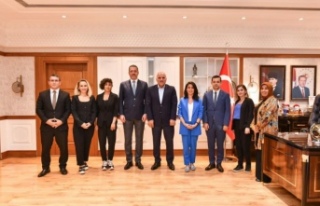 Başkan Hakan başkan zorluoğlu’nu ziyaret etti