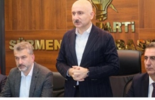 Başkan karaismailoğlu Sürmene’de.