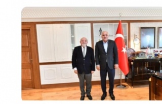 Başkan zorluoğlu’nu başkan Çebi ziyaret etti.