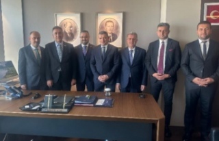 İlçe Başkanları genel müdür yardımcısı Bektaşı...