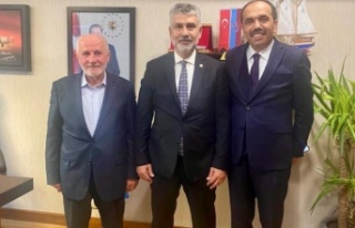 Balta ve göktaş Büyükaydın ziyaret ettiler.