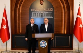 Başkan Turan vali Yıldırım’ı ziyaret etti