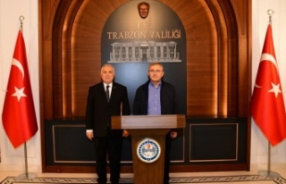 Başkan Türkmen Vali Yıldırım’ı ziyaret etti.