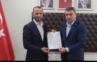 Çetin Çebi belediye başkanı aday,adayı.