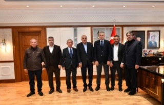 Fırıncılar Başkan zorluoğlu‘nu ziyaret ettiler