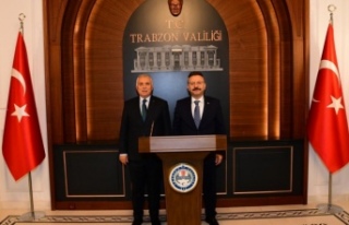 Vali Aksoy Vali Yıldırım’ı ziyaret etti
