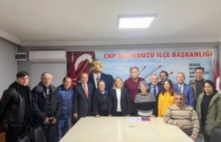 Av.Suiçmez Beşikdüzü ilçe örgütünü Ziyaret...