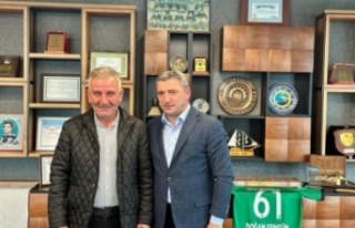 Başkan adayı Bıyık iş adamı Şengün’ü ziyaret...