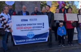 KESK Emekten Yana Bütçe istiyoruz