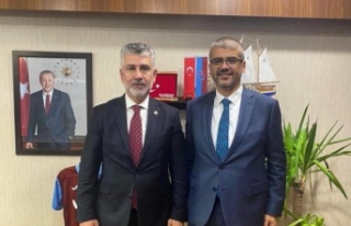 Prof.Dr.Aydın milletvekili büyükaydın’ı ziyaret...