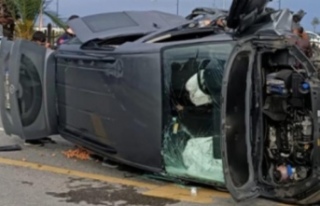 Trabzon’da trafik kazası 1. yaralı.