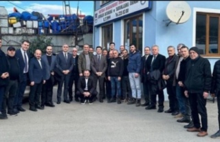 Başkan adayı kaya değirmen dere‘de.