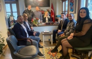 Başkan Batmaz Başkan Arslan’ı Ziyaret Etti.